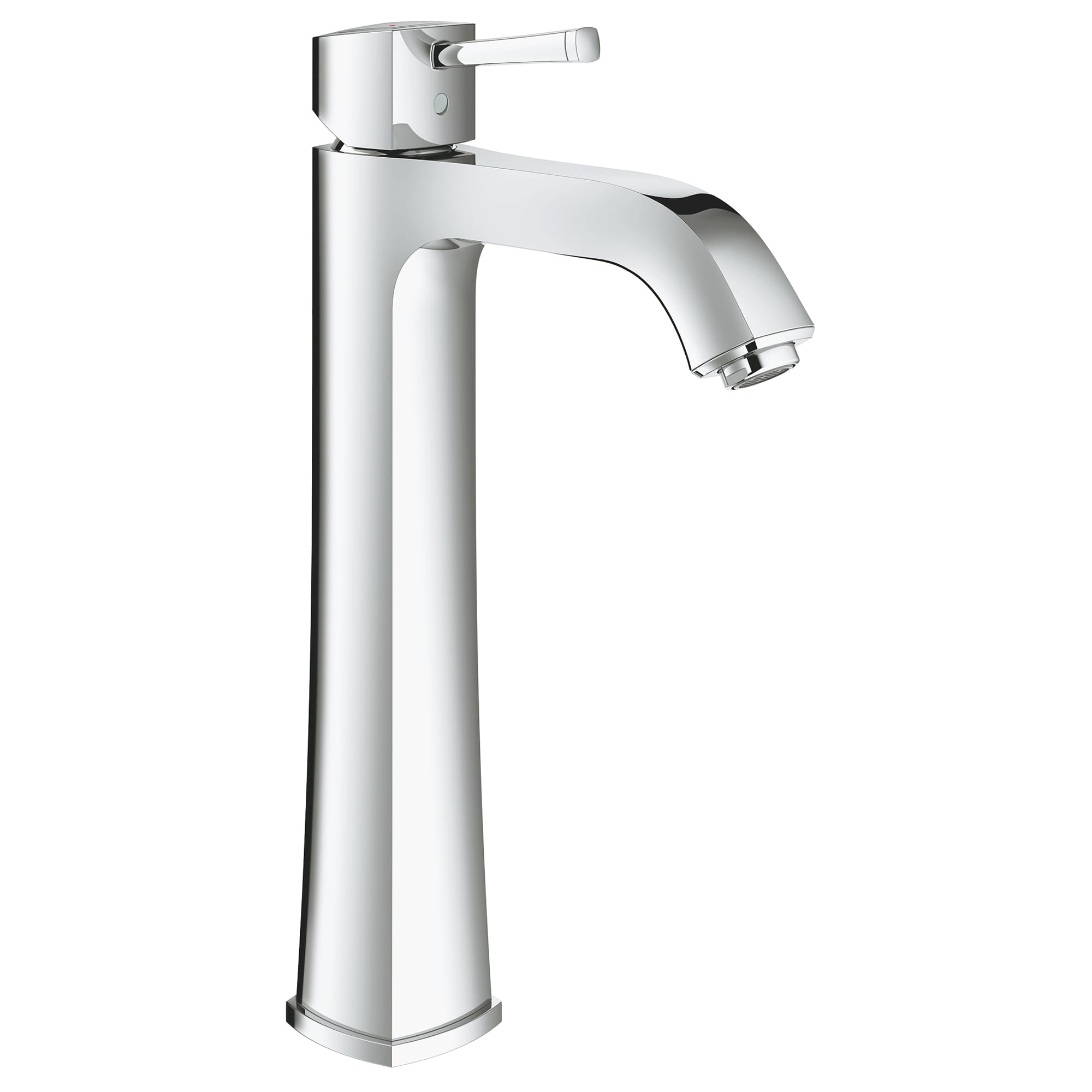 Single Hole Single Handle Deck Mount Vessel Sink Faucet 12 GPM GROHE BRUSHED NICKEL